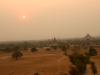 Temples de Bagan au coucher de soleil