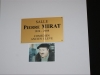 La plaque Salle Pierre MIRAT